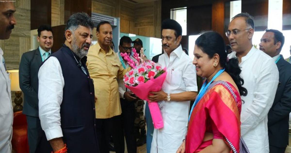 Tamil Nadu CM Stalin, DMK MP TR Baalu arrive in Bengaluru ahead of joint Oppn meeting